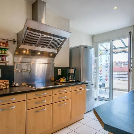 Apartmán L'echappee Verte Pour Six Personnes Avec Terrasse, Place De Parking *